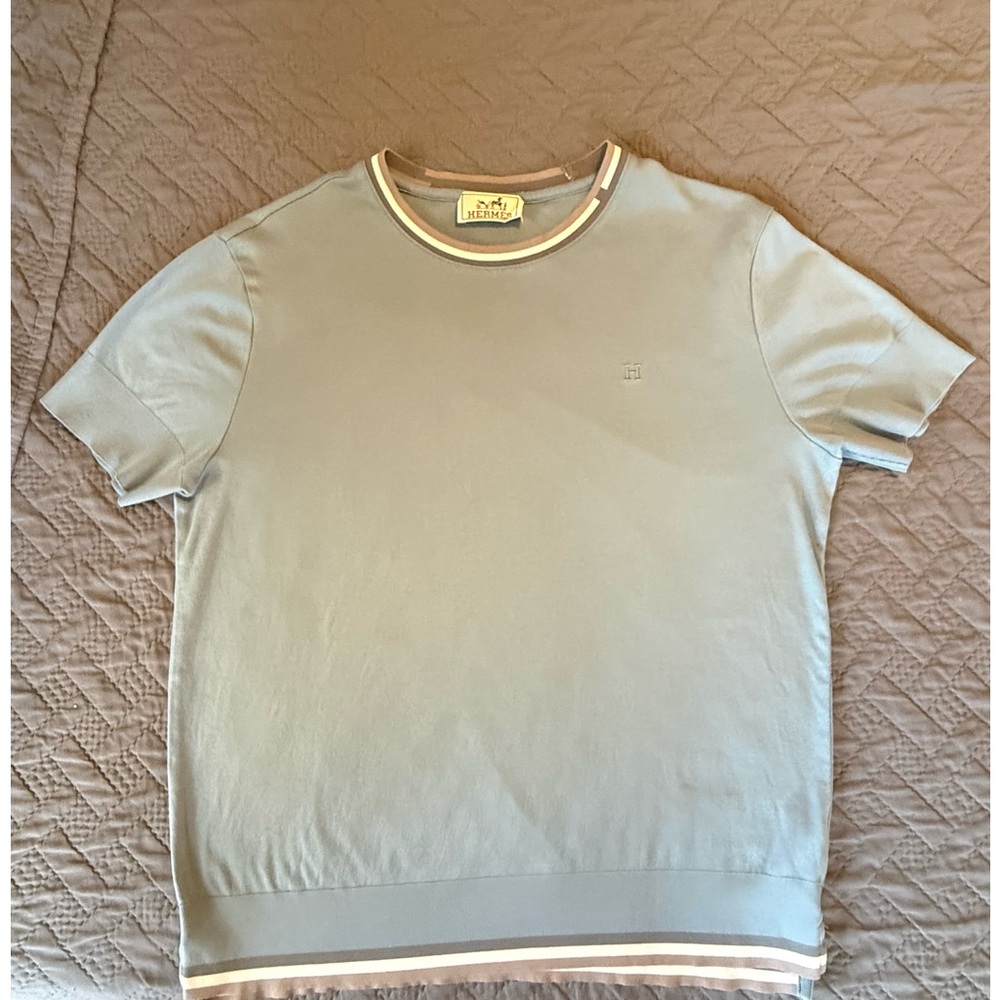 ✨ Hermès Luxury Basic Tee Size M - Picture 5 of 10